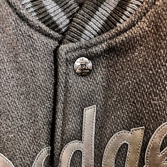 NWT Polo Ralph Lauren Dodgers Limited Ed. Black Wool/Leather Jacket SMALL - Picture 7 of 16